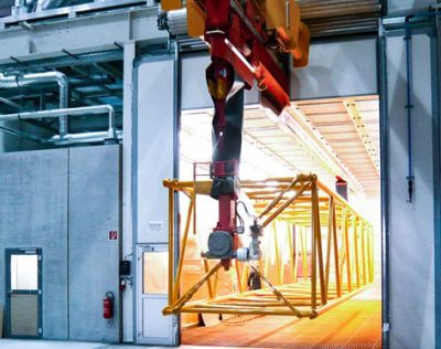 Lackierkabinenkomplex_zur_Kranbeschichtung