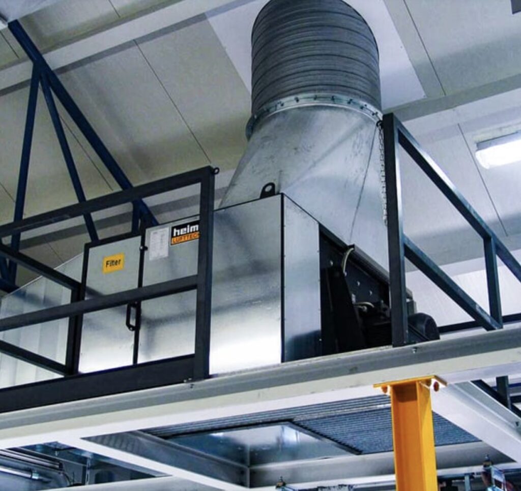 Be- und Entlueftungsanlage_Industrie_Heimer