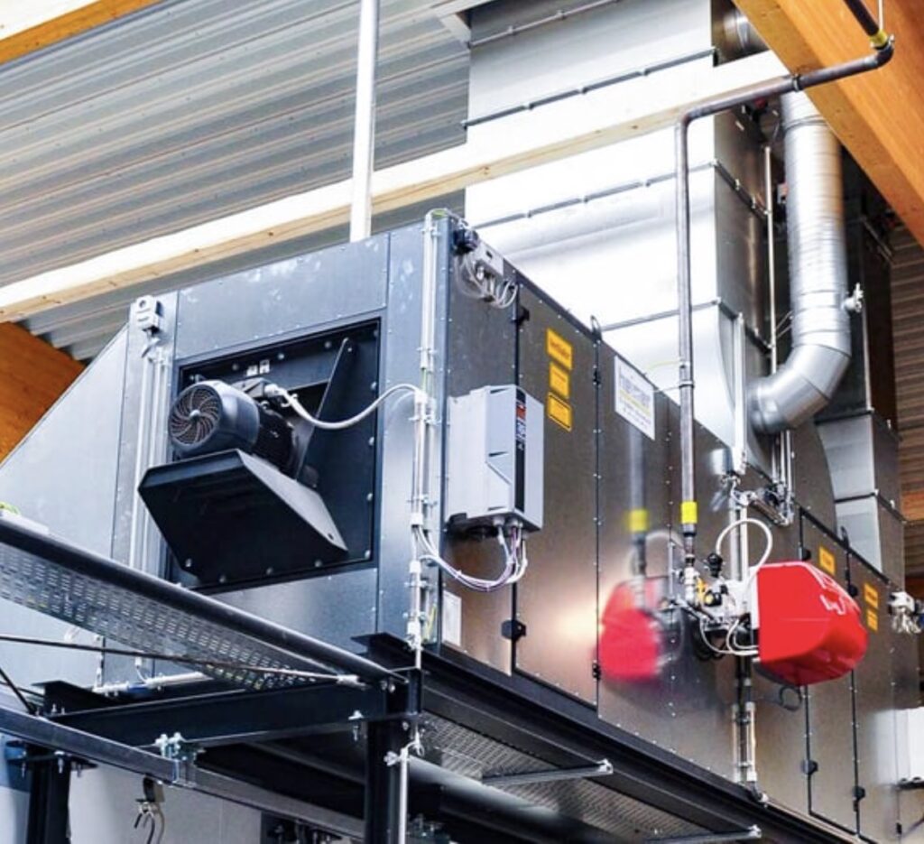 Warmlufterzeuger von Heimer